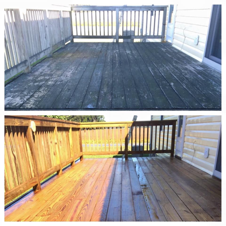 Deck Cleaning Easton MD