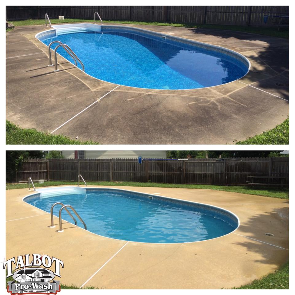 Concrete Pool Cleaning Easton MD