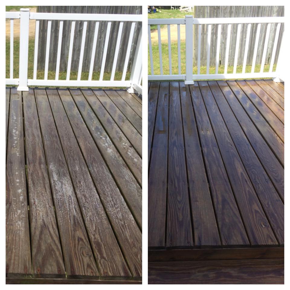 Deck Cleaning Easton MD